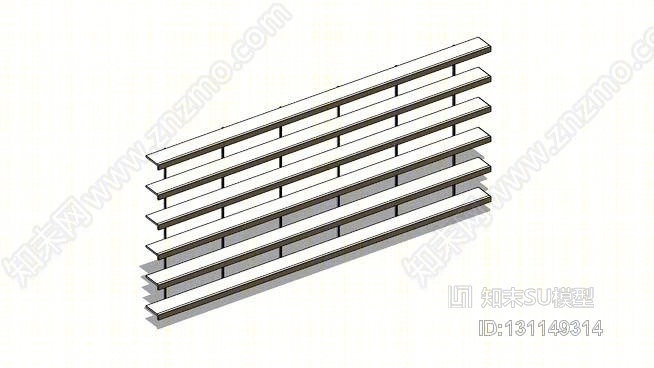 图书搁置系统7SU模型下载【ID:131149314】