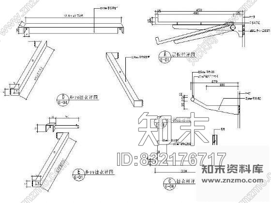 图块/节点服装店五金件详图施工图下载【ID:832176717】