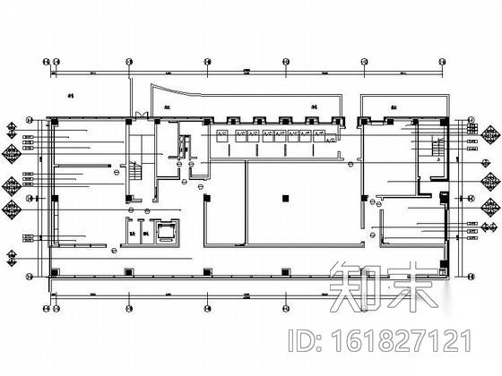 [江苏]某知名公司总部办公大楼室内B、C区施工图cad施工图下载【ID:161827121】