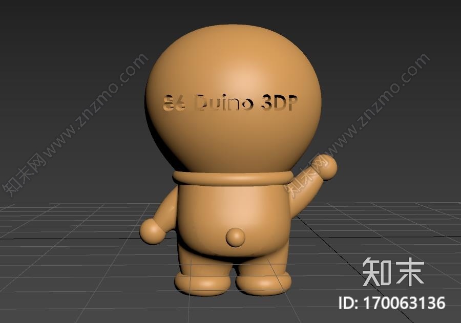 叮当猫--多啦3d打印模型下载【ID:170063136】