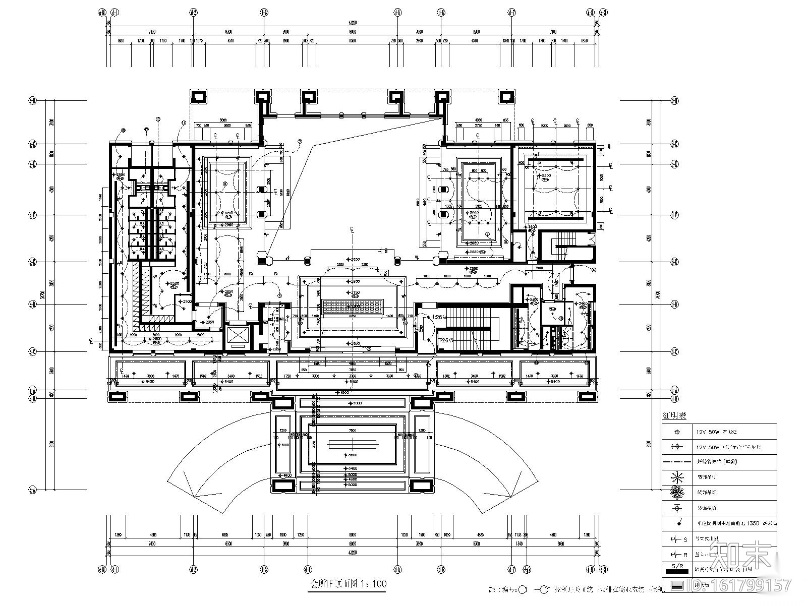 杭州休博园商务休闲会所设计施工图cad施工图下载【ID:161799157】