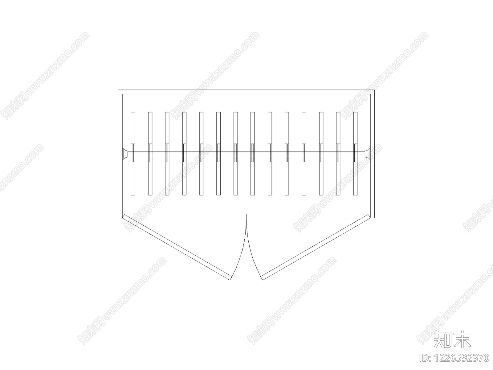 柜子cad施工图下载【ID:1226592370】