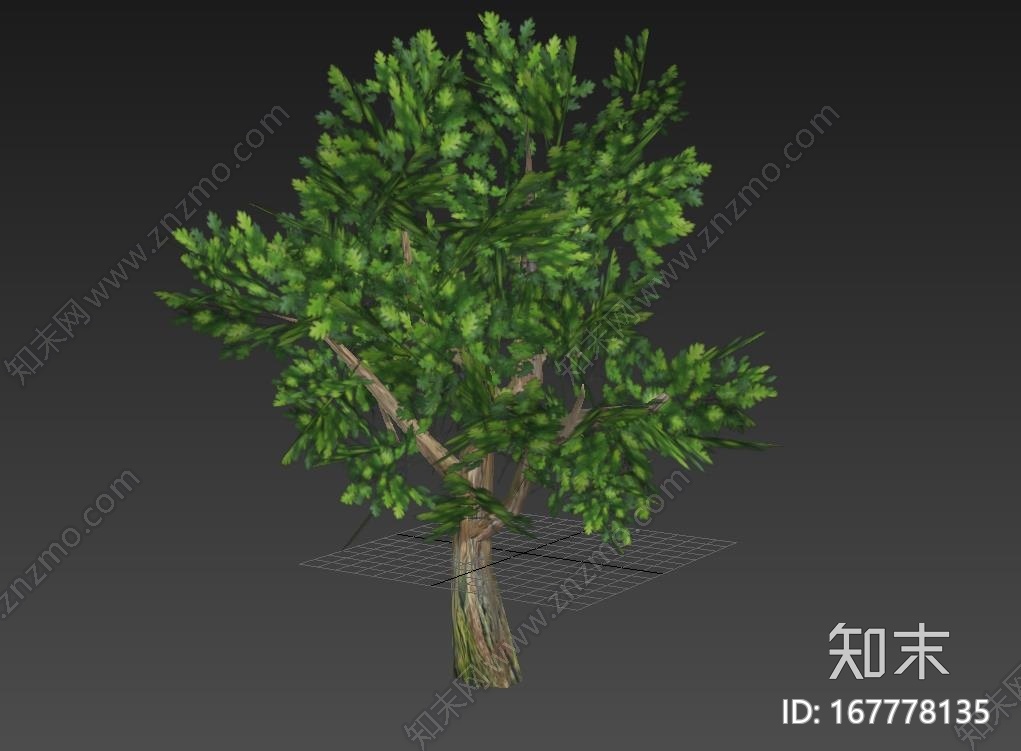 自己做的棵普通的树CG模型下载【ID:167778135】
