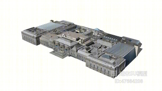 博物馆SU模型下载【ID:47684208】