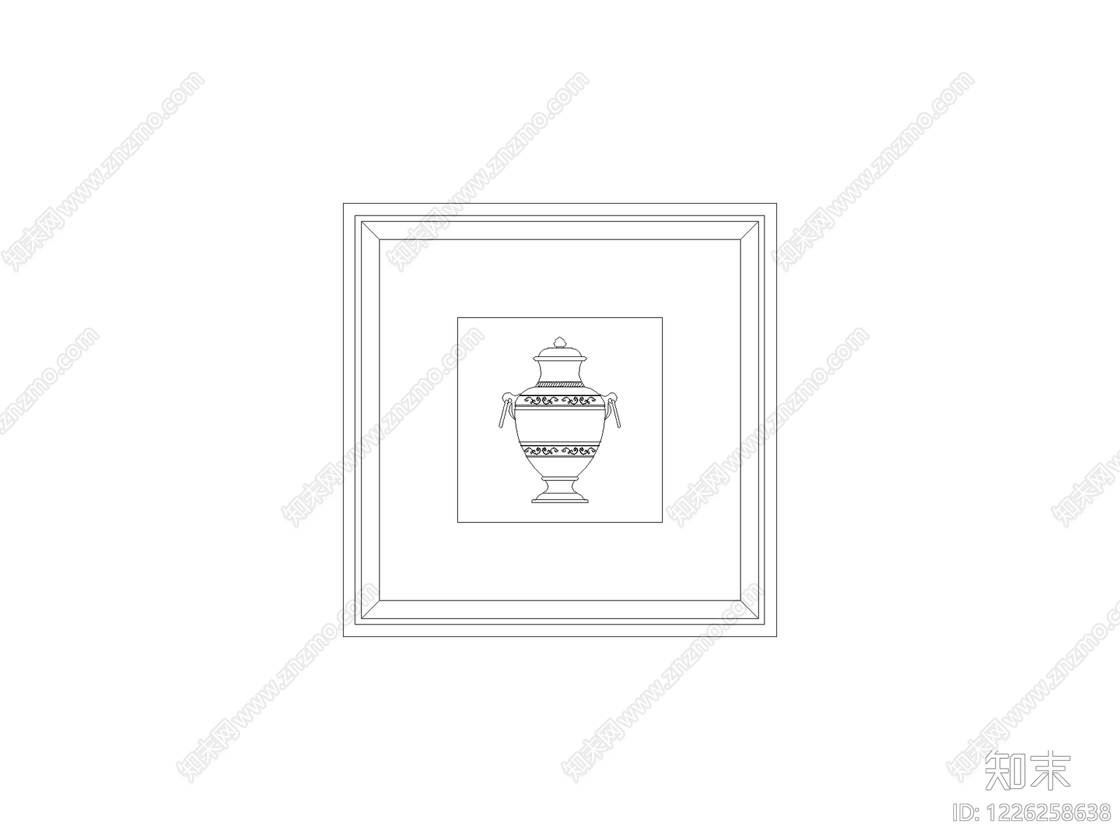挂画CAD图纸
