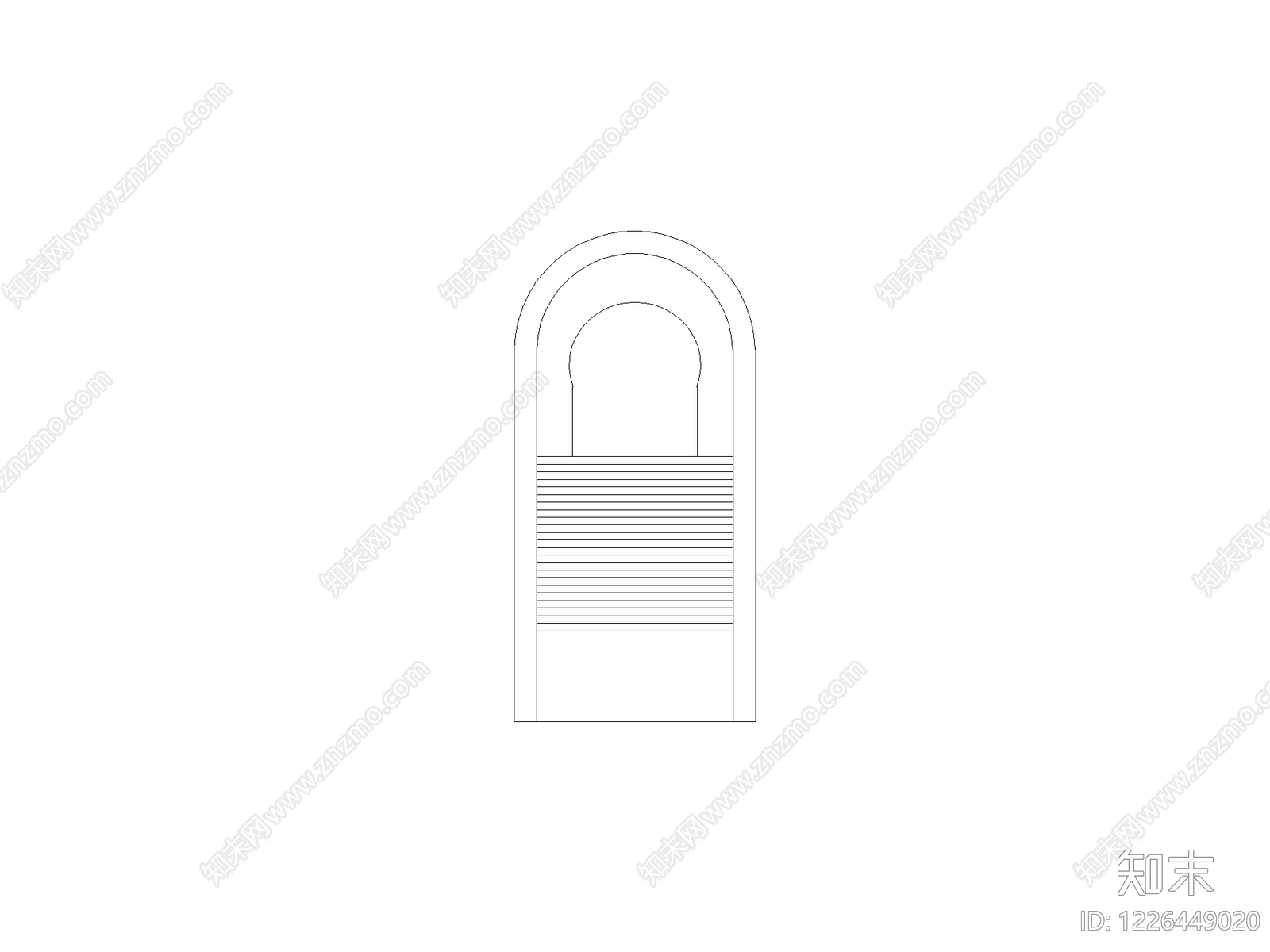 柜子cad施工图下载【ID:1226449020】