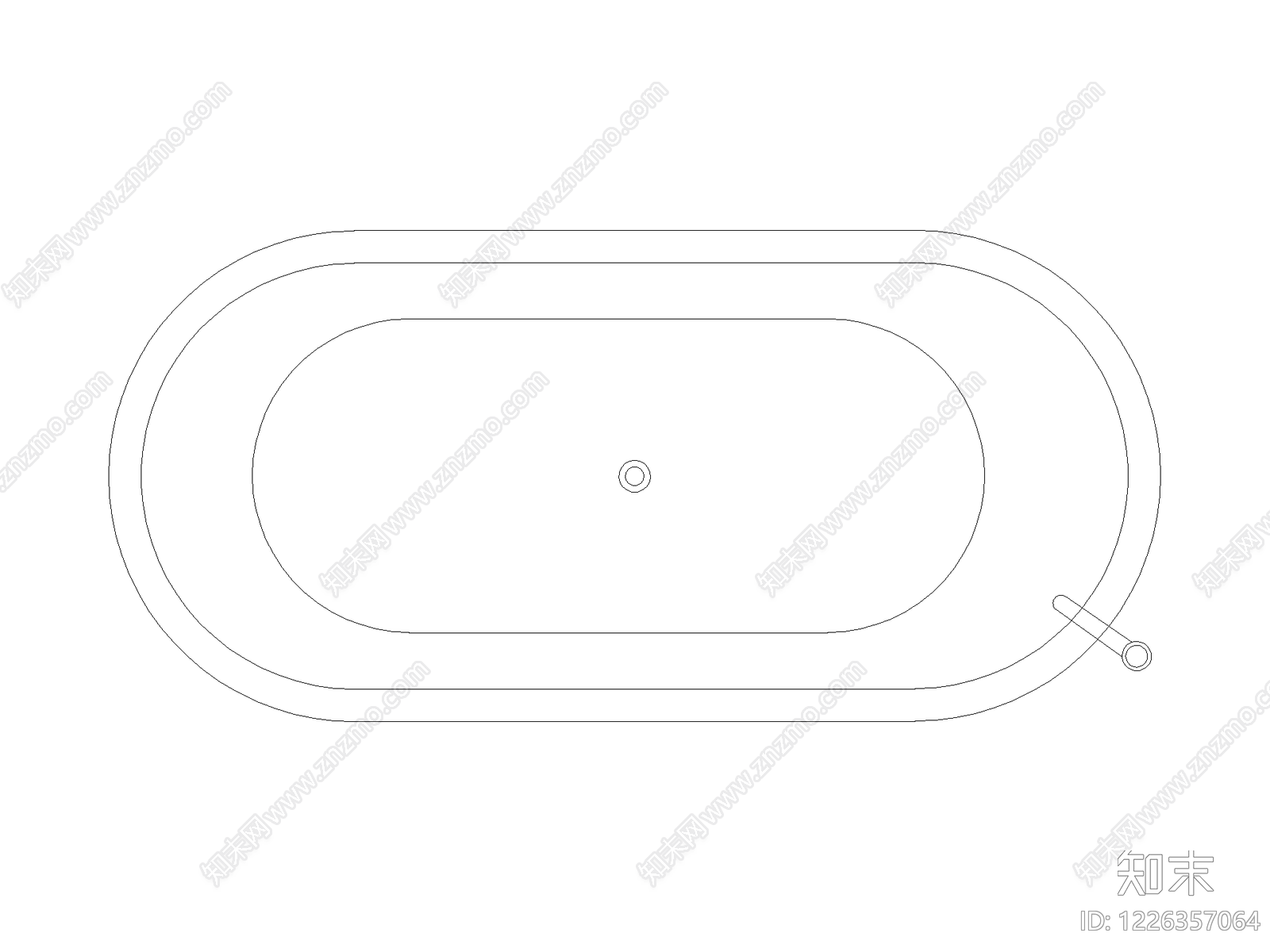卫浴设施cad施工图下载【ID:1226357064】
