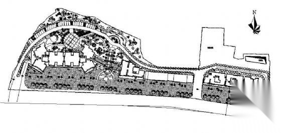 花园小区景观工程施工图施工图下载【ID:161115178】
