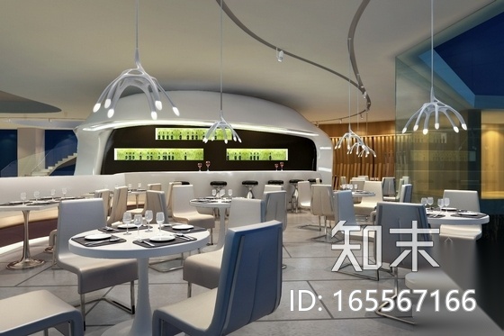 [上海]某高档酒店式公寓会所装修图（含效果）施工图下载【ID:165567166】