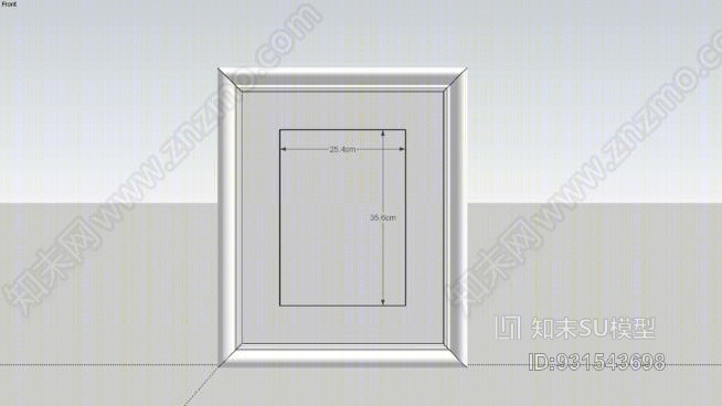 画框SU模型下载【ID:931543698】