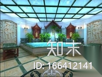 热带雨林度假休闲会所(含效果图)施工图下载【ID:166412141】