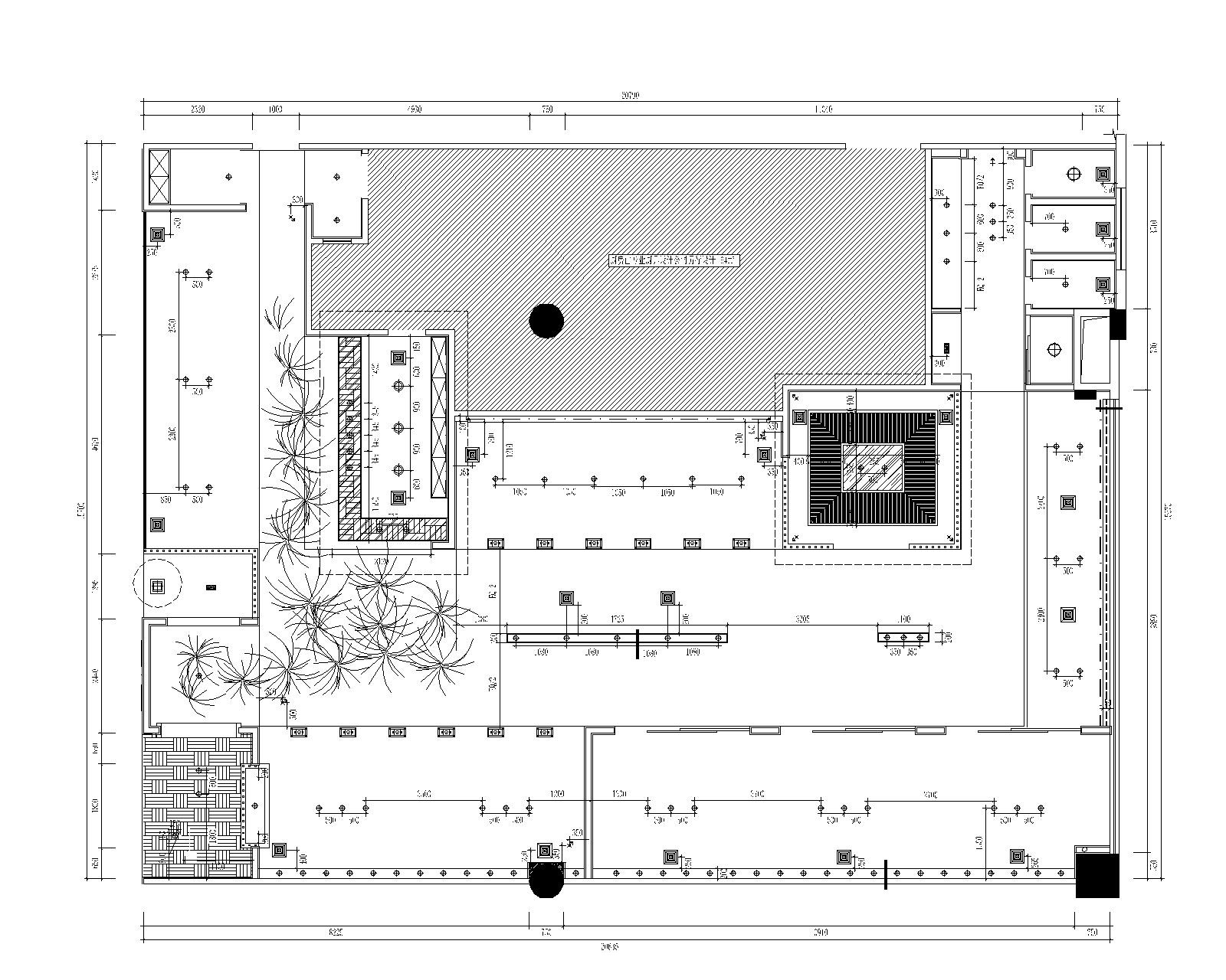 现代简约风格日式料理餐厅装修施工图（附实景图）施工图下载【ID:160428125】