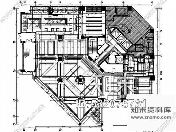 施工图重庆精致售楼处装修图cad施工图下载【ID:532075761】