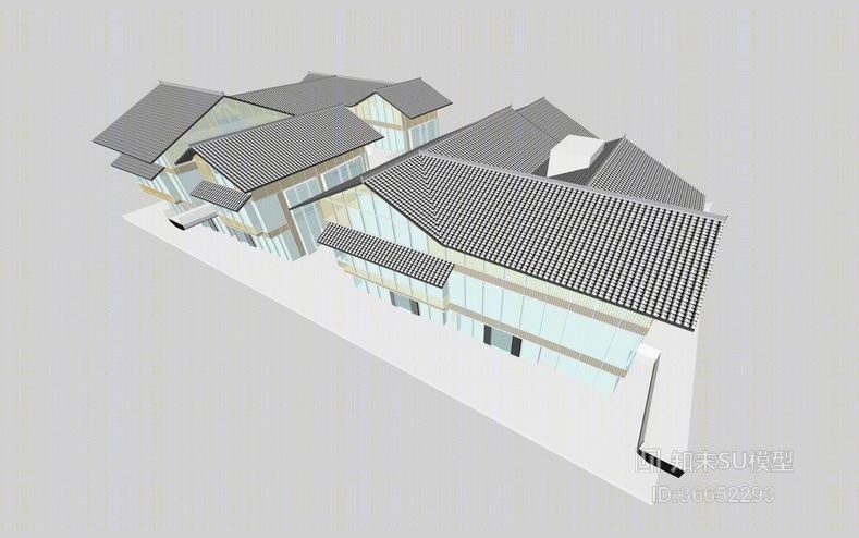 成都远洋太古里SU模型下载【ID:36652293】