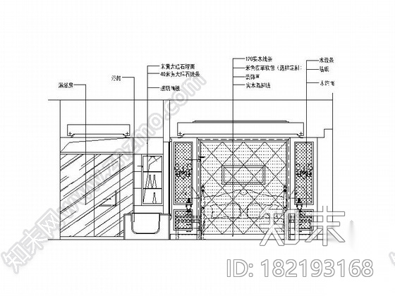 经典优雅两层别墅欧式风格室内装修图（含效果图）cad施工图下载【ID:182193168】