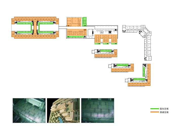 吉林大学第一医院规划及建筑方案文本（规划）cad施工图下载【ID:151582100】