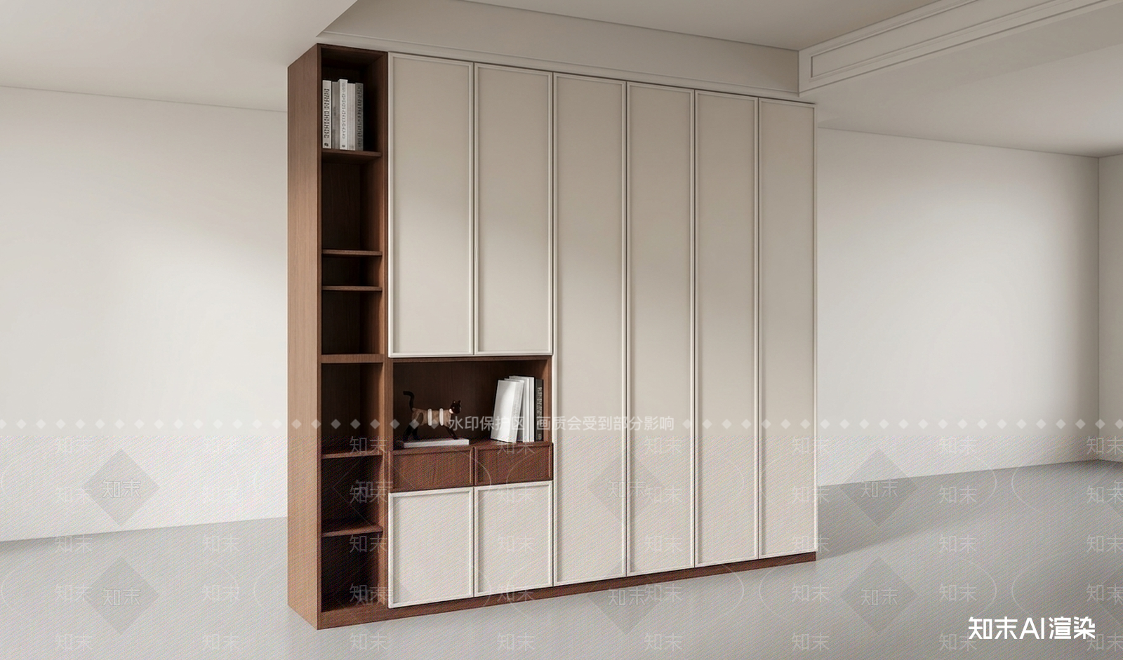 组合式储物柜体衣柜3D模型下载【ID:1227459449】