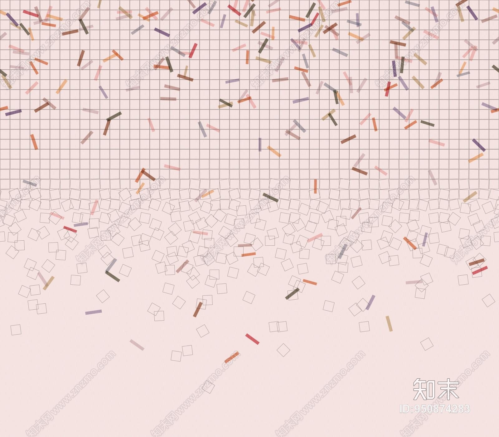 高清北欧儿童房壁布壁纸贴图下载【ID:950874283】