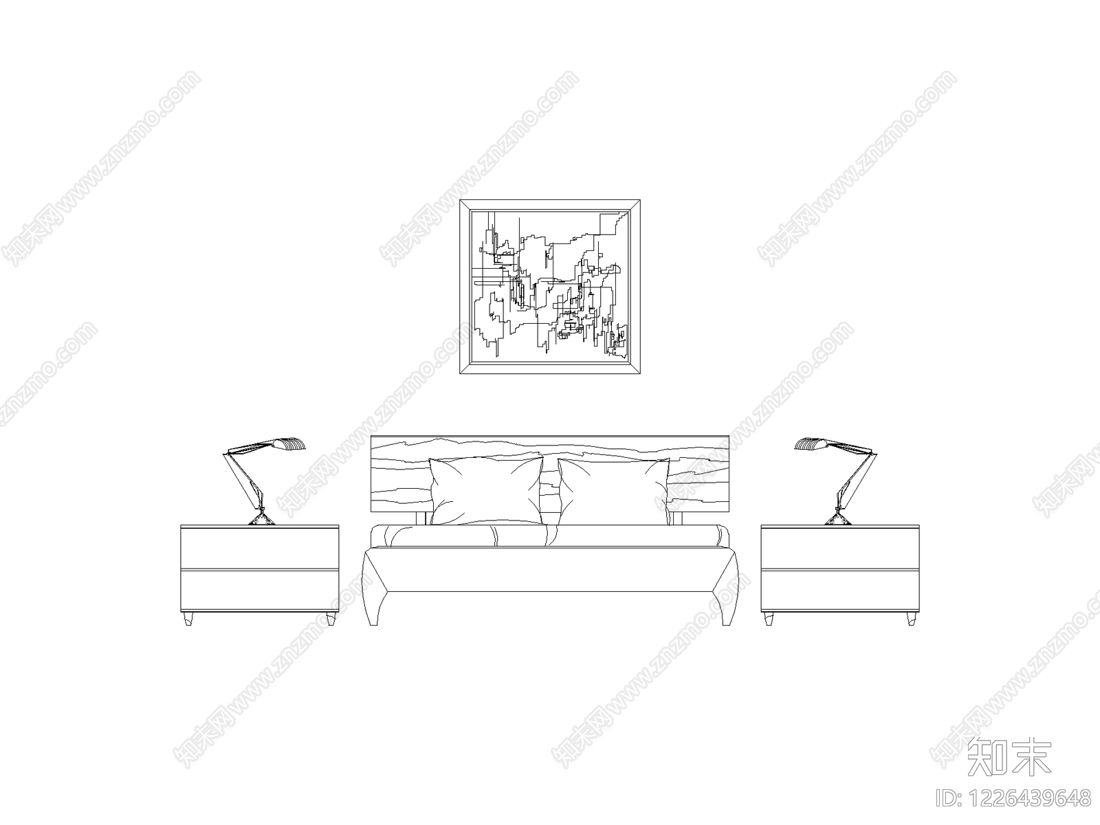 家装图块cad施工图下载【ID:1226439648】