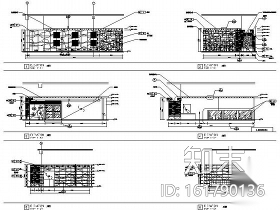 [苏州]知名设计奢华五星级大酒店全套室内装修施工图（...cad施工图下载【ID:161790136】
