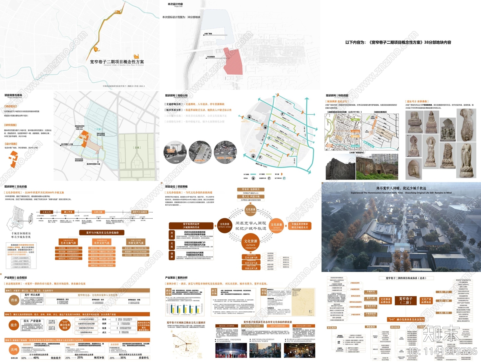 成都宽窄巷子二期建筑概念方案文本下载【ID:1141919786】