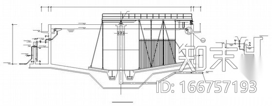 污泥浓缩池工艺图纸施工图下载【ID:166757193】