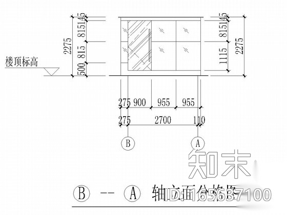 住宅楼顶层阳光房施工图施工图下载【ID:165637100】