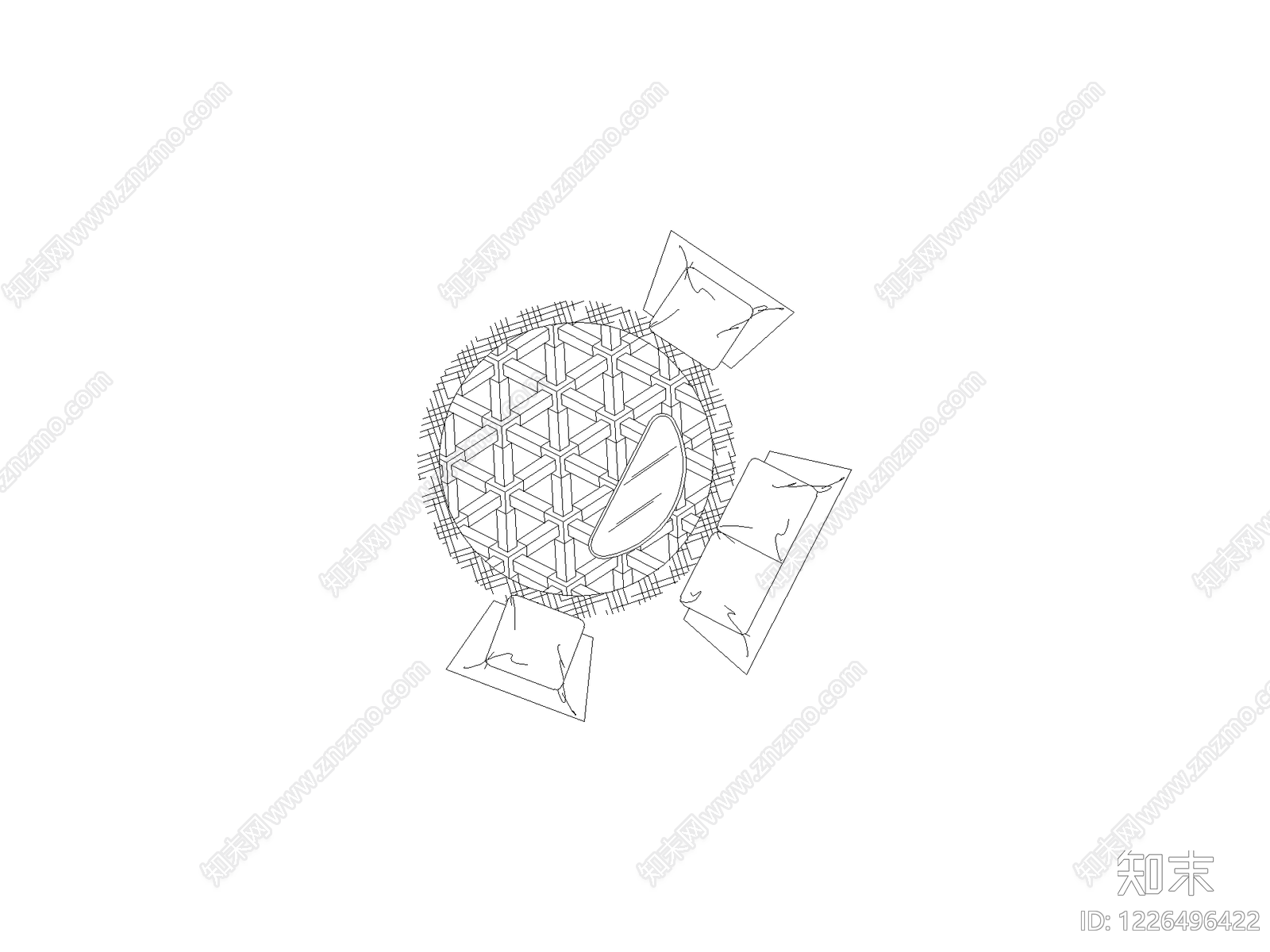填充图案cad施工图下载【ID:1226496422】