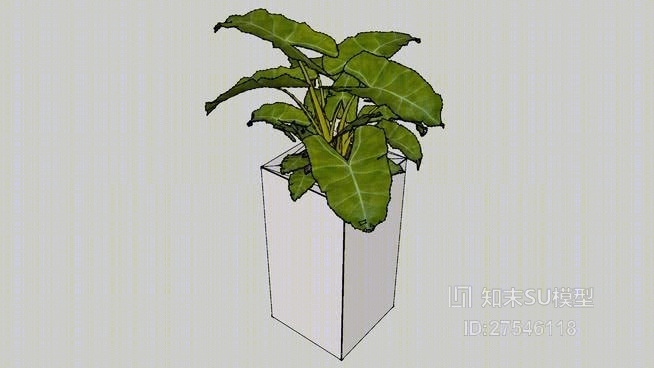 盆栽SU模型下载【ID:119235856】
