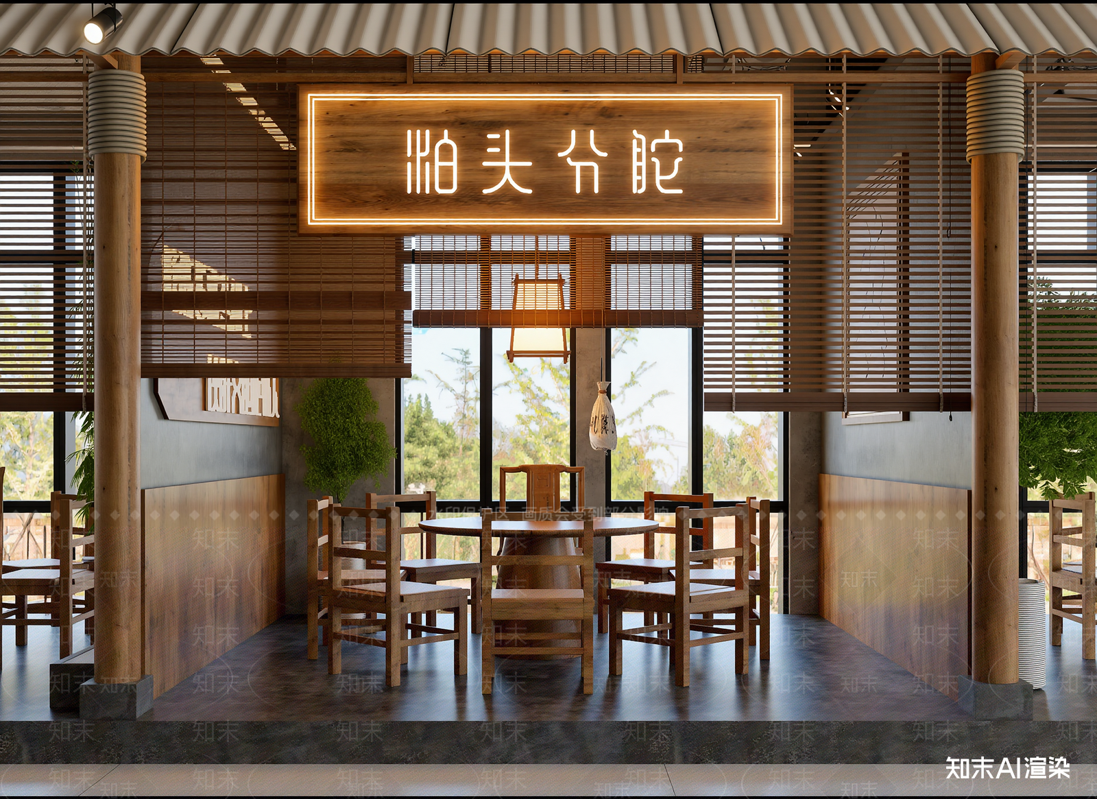中餐厅3D模型下载【ID:1214006042】