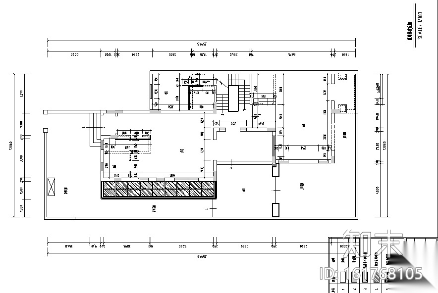 曦城现代风格别墅样板间设计施工图（附效果图）cad施工图下载【ID:161768105】