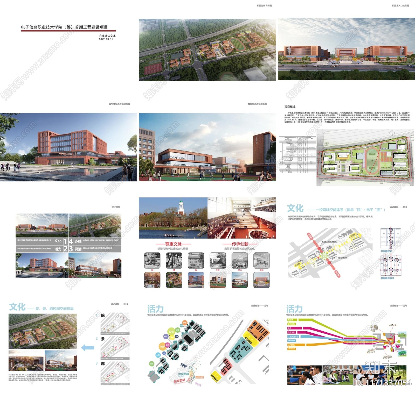 电子信息职业技术学院首期工程建设项目方案设计下载【ID:1171337054】