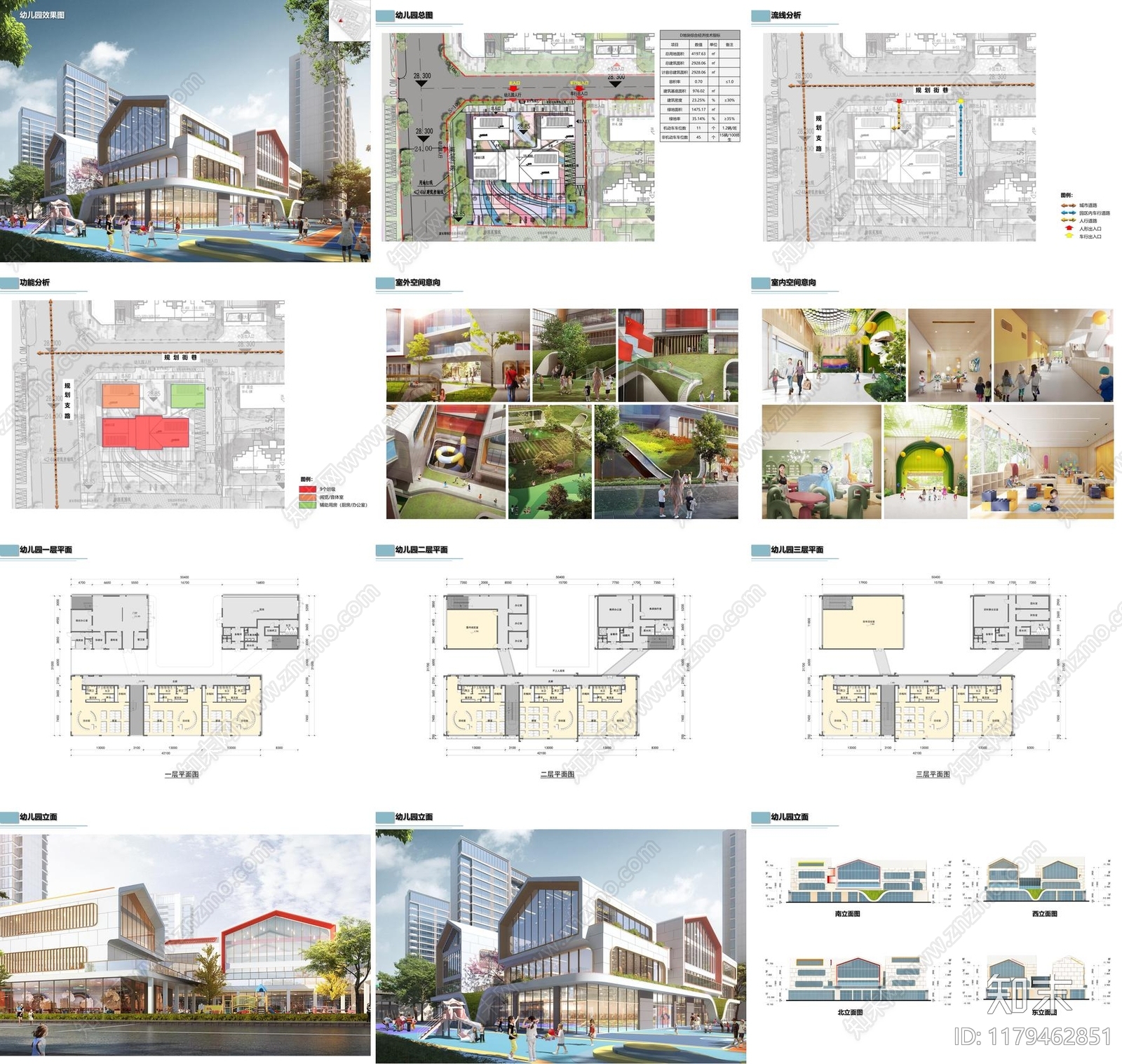 现代幼儿园建筑下载【ID:1179462851】