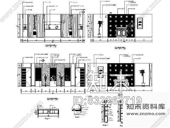 图块/节点小餐厅立面设计详图施工图下载【ID:832263719】