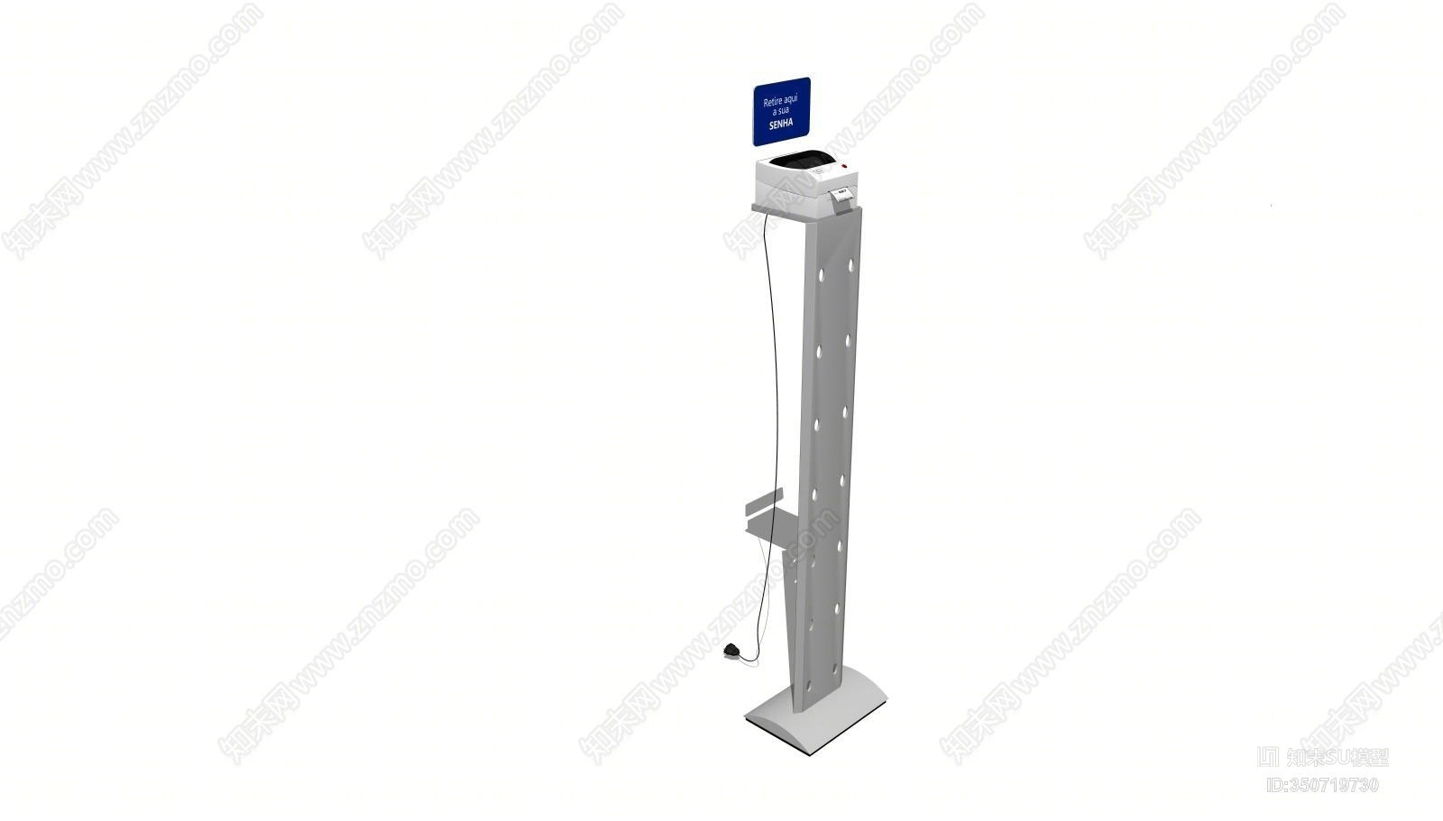 现代风格显示屏SU模型下载【ID:350719730】