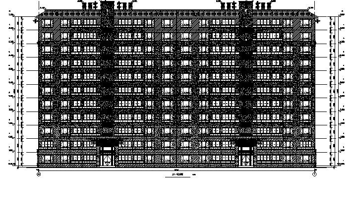 [重庆]高层别墅住宅及商业建筑施工图(17年最新及多栋...cad施工图下载【ID:168084123】