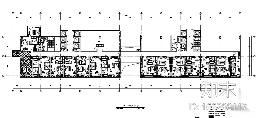 [重庆]五星级大酒店装饰设计施工图（附效果图）cad施工图下载【ID:166288117】
