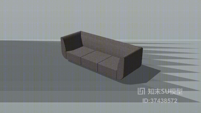 多人沙发SU模型下载【ID:417982034】