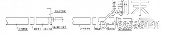 酒店给排水工程虹吸雨水系统图纸施工图下载【ID:168536141】