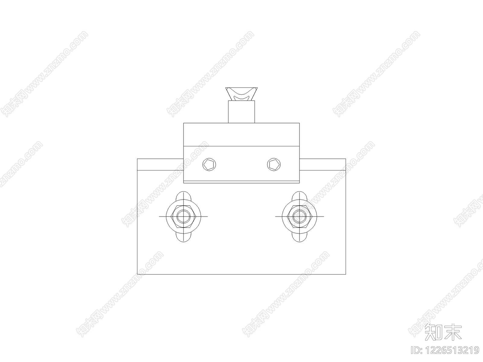 现代五金管件CAD图纸