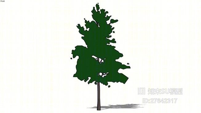 树SU模型下载【ID:27642317】