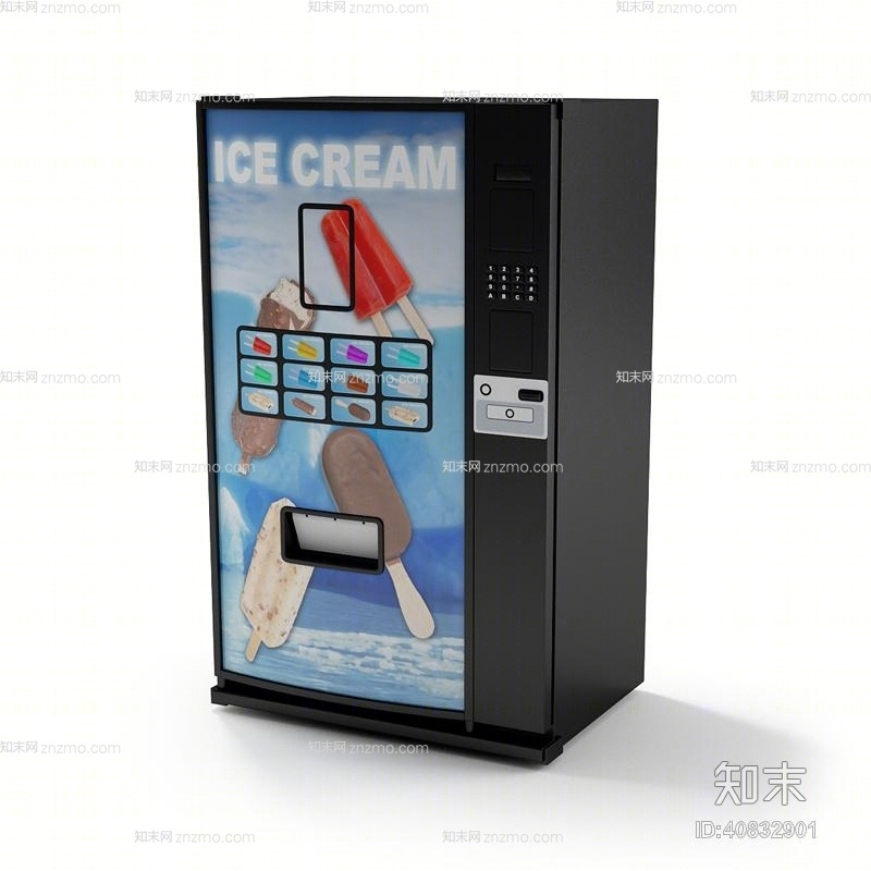 自动售卖机3D模型下载【ID:40832901】
