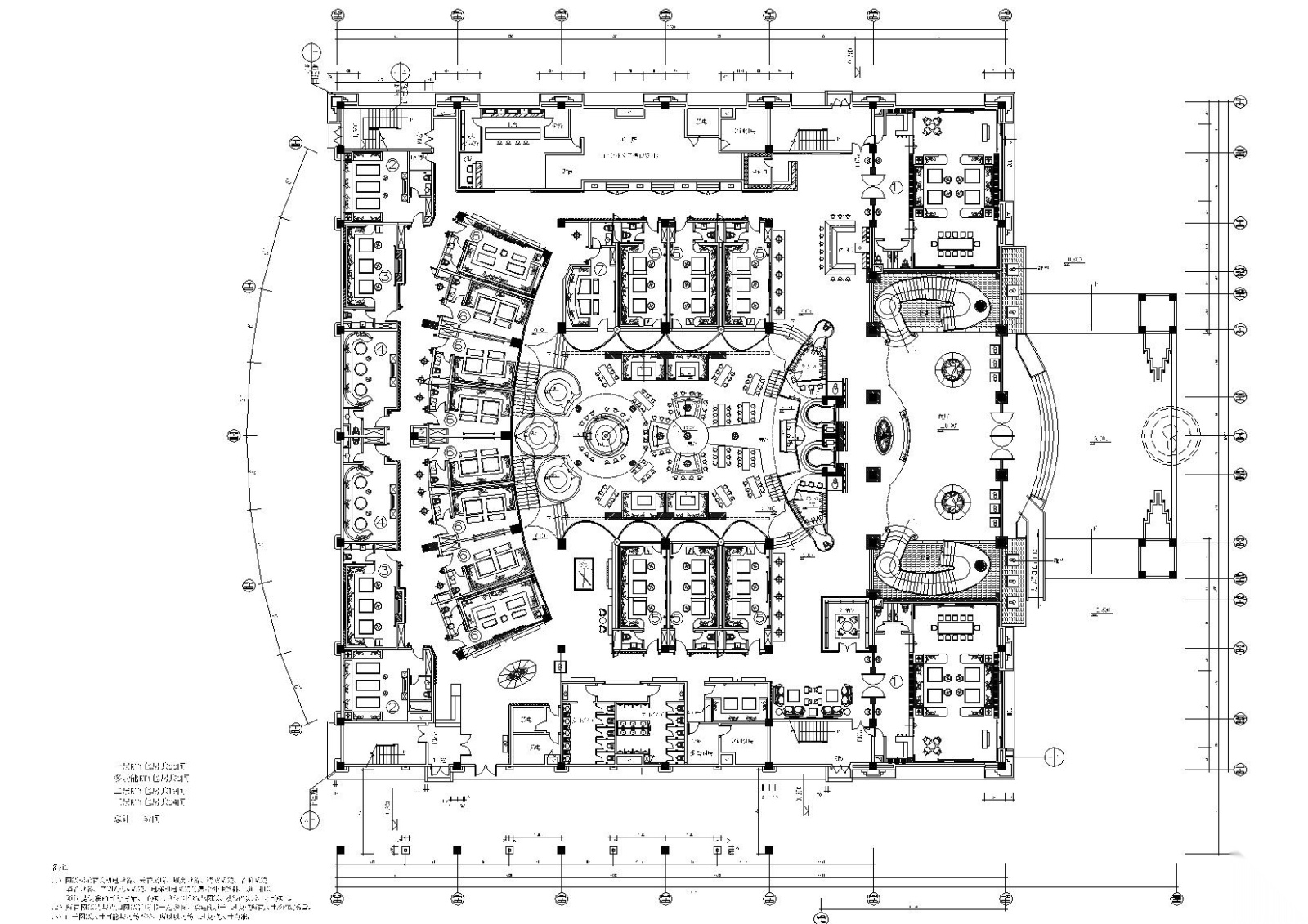 [北京]帝京国际酒店夜总会施工图+效果图cad施工图下载【ID:160713118】