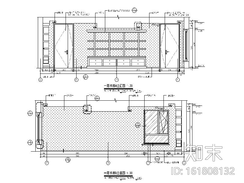 全套别墅精装样板间施工图(含效果图、电器图)施工图下载【ID:161808132】