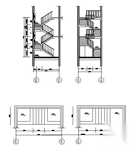 某三层别墅建筑方案图cad施工图下载【ID:149919166】