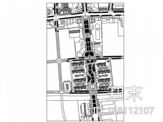 [菏泽]某县县城街景详细规划cad施工图下载【ID:168112107】