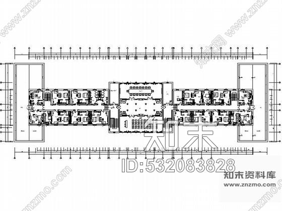 施工图某知名汽车集团气派办公空间局部装修图含效果施工图下载【ID:532083828】