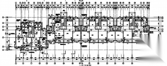 某六层住宅楼建筑施工图cad施工图下载【ID:149846139】