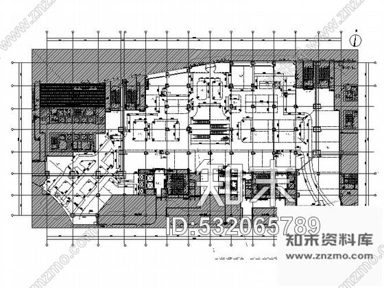 施工图北京超规范全国连锁百货商场室内设计CAD施工图施工图下载【ID:532065789】