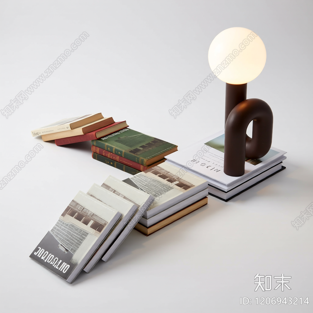 球形雕塑装饰品3D模型下载【ID:1206943214】